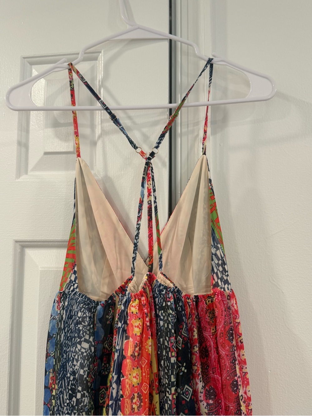 Never worn! Magnolia Multicolor Stripe Maxi Dress - Picture 5 of 6